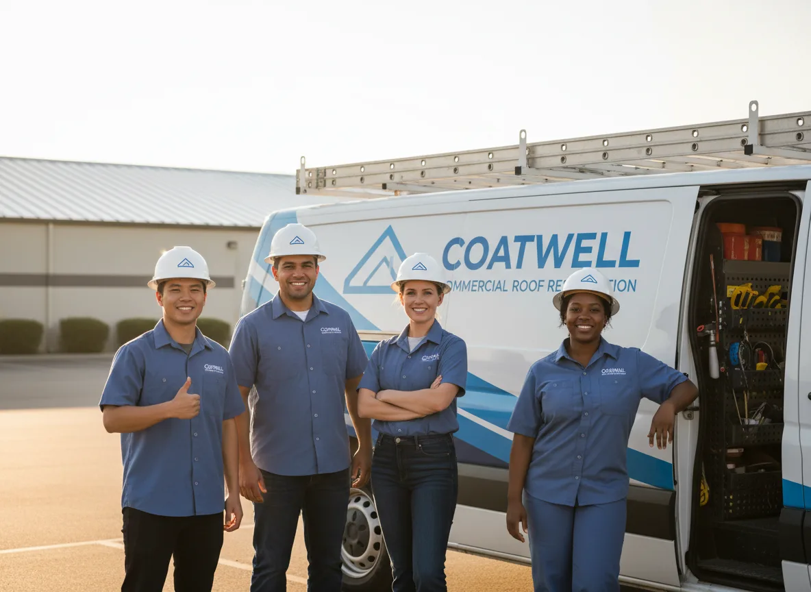 Commercial roof coating company in Columbia, CA
